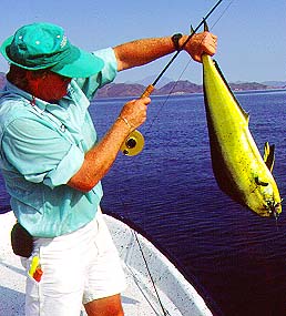 Dan Blanton with Dolphin