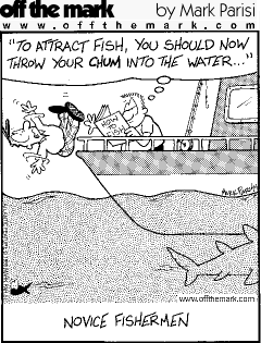 Chumming Fishing Humor