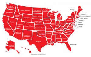 Netflix Shows by State
