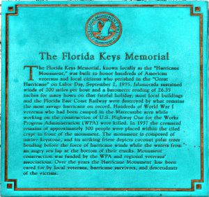 Florida Keys Memorial Hurricane Monument
