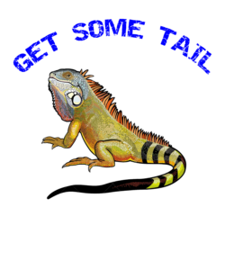 get some tail iguana